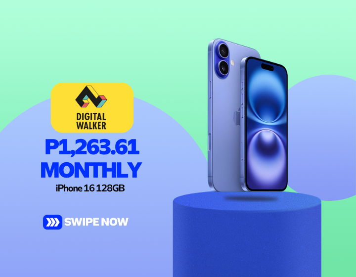 iPhone 16 128GB For Only P1,263.61 Monthly