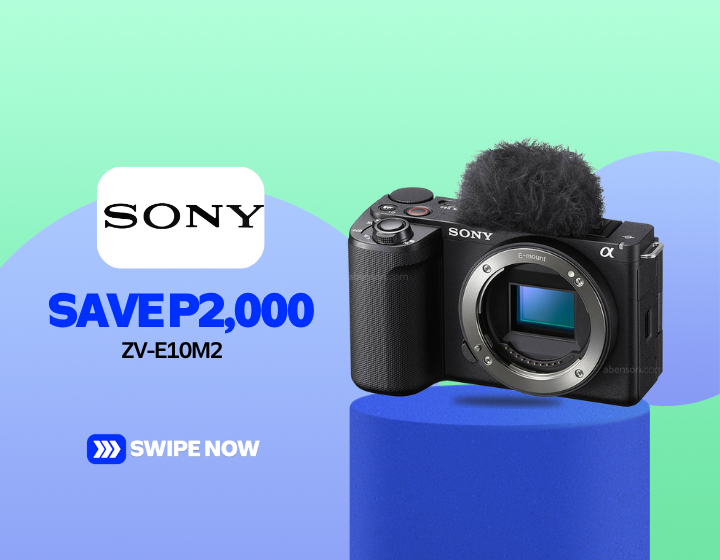 SAVE P2,000 With ZV-E10M2