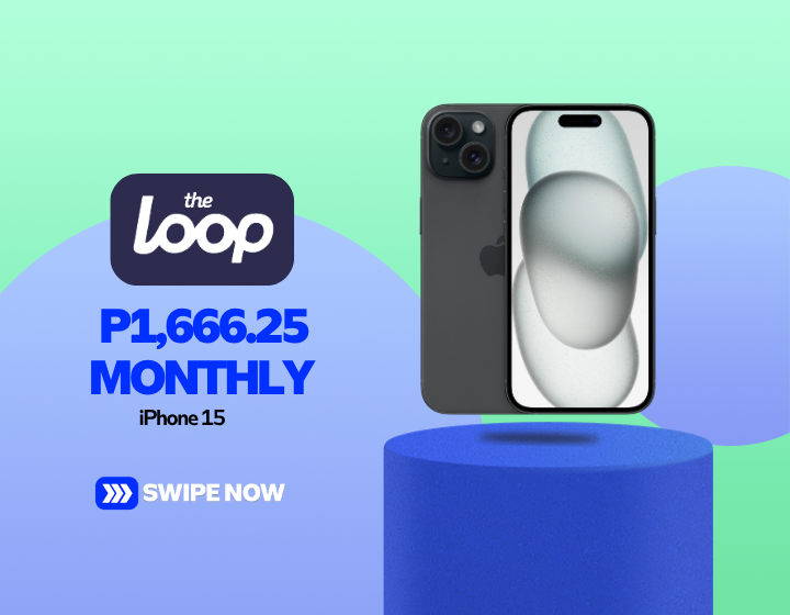 iPhone 15 for only P1,666.25 Monthly