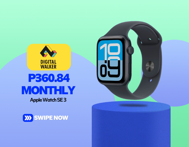 Apple Watch SE 3 for only P360.84 Monthly