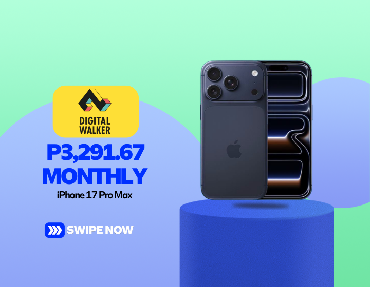 iPhone 17 Pro Max Starts P3,291.67 Monthly