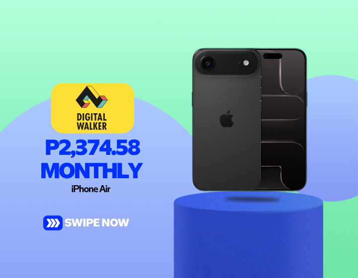 iPhone Air Starts P2,374.58 Monthly
