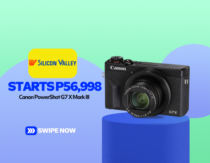 Canon PowerShot G7 X Mark III Starts P56,998