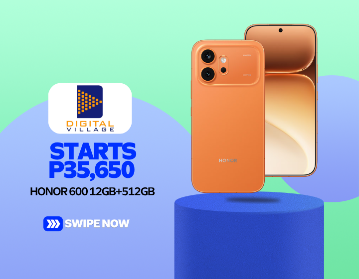 HONOR 600 12GB+512GB Starts P35,650