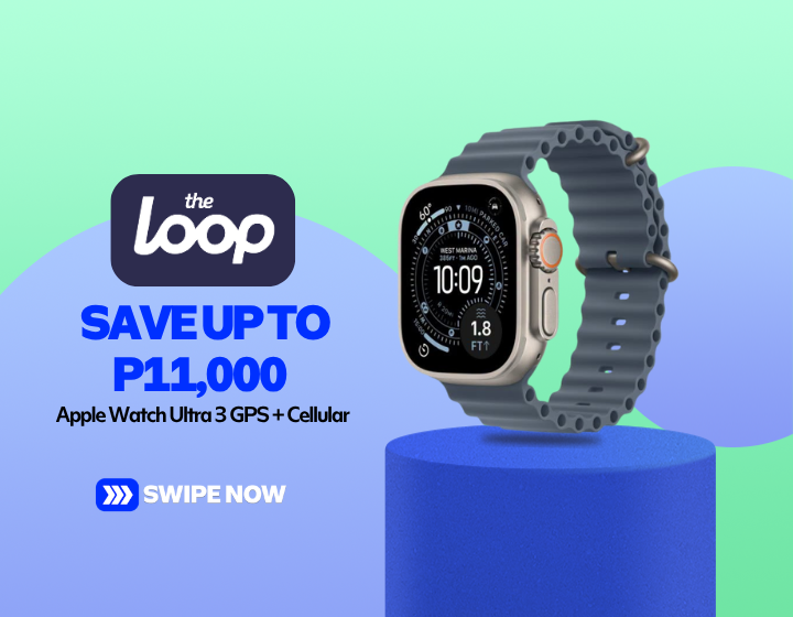  SAVE UP TO P11,000 on Apple Watch Ultra 3 GPS + Cellular