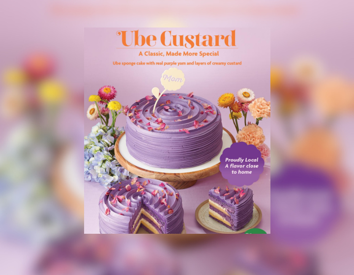 Ube Custard Cake Mini for Only ₱815!