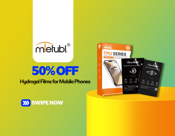 50% OFF on Hydrogel Films for Mobile Phones
