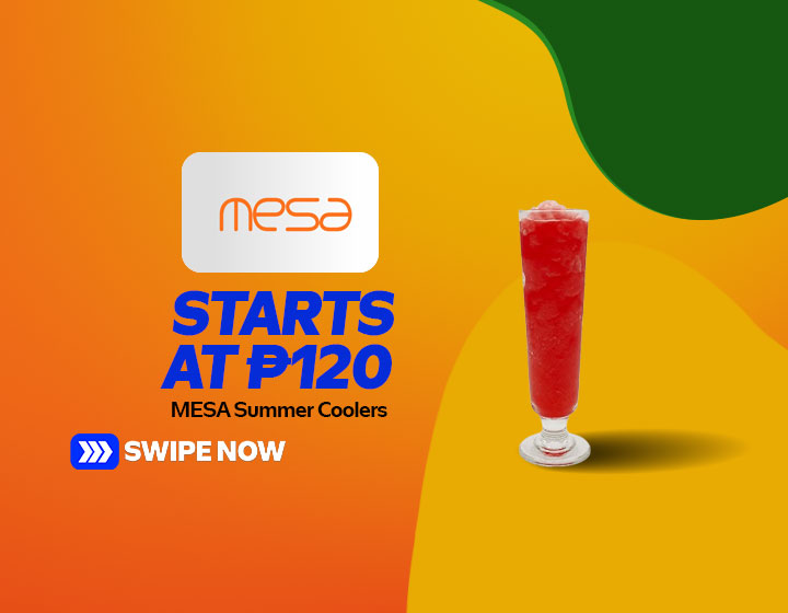 MESA Summer Coolers start at P120