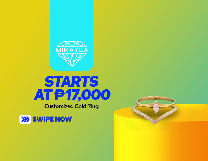 Customized Gold Ring starts at P17,000