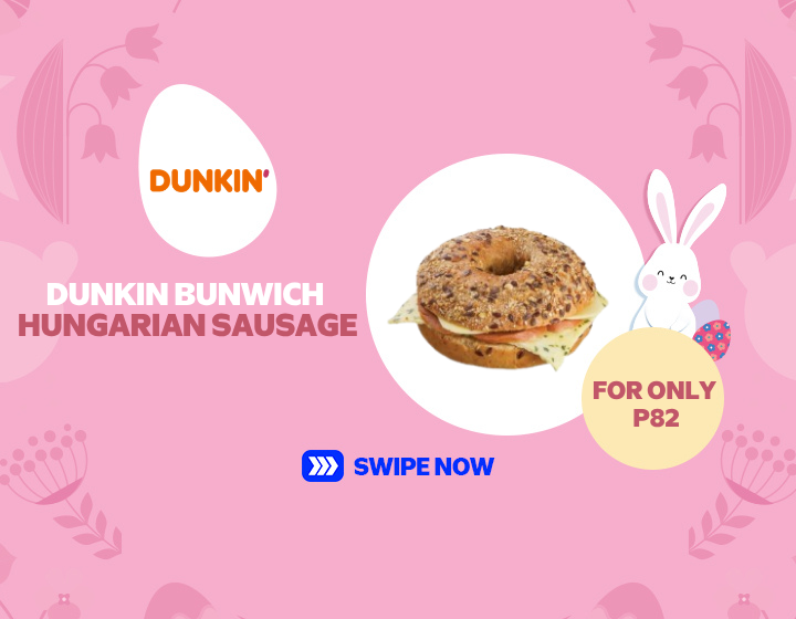 DUNKIN BUNWICH HUNGARIAN SAUSAGE 