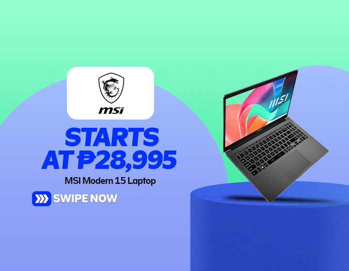 MSI Modern 15 F13MG-030PH starts at P28,995