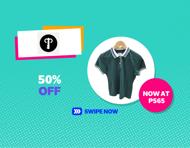 50% OFF WOMEN'S POLO SHIRT AT 50% OFF