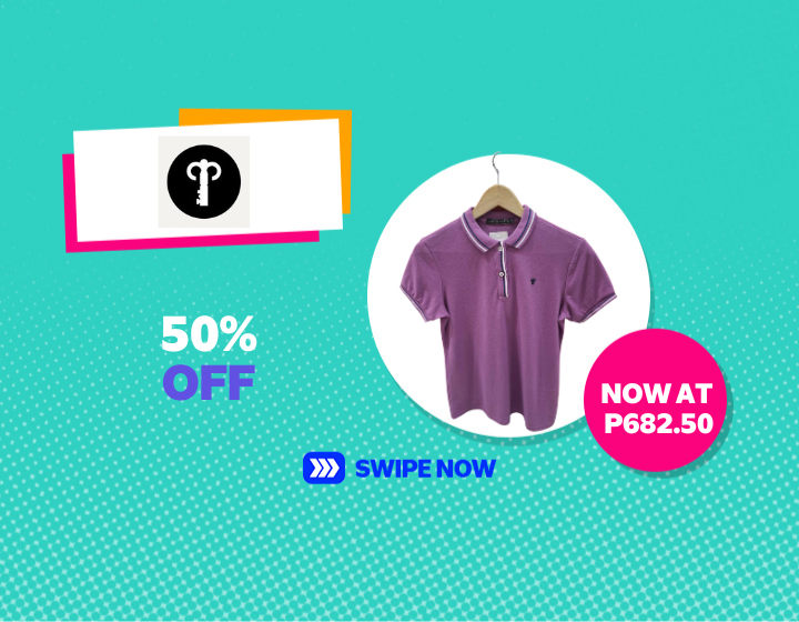 50% OFF WOMEN'S POLO SHIRT AT 50% OFF