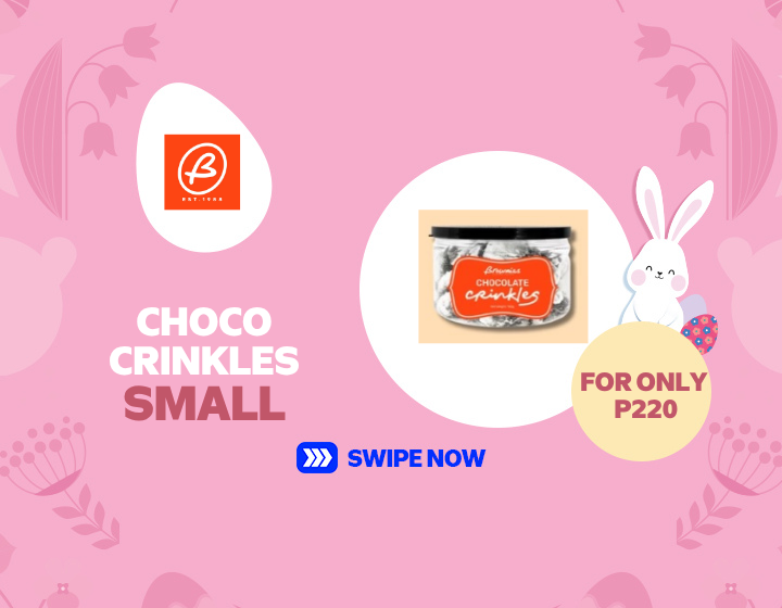 Brownies Choco Crinkles for only P220