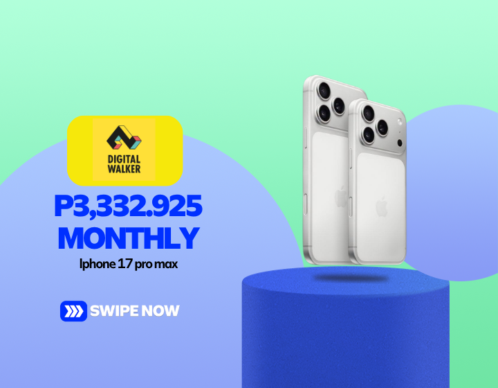 P3,332.925 Monthly on Iphone 17 pro max