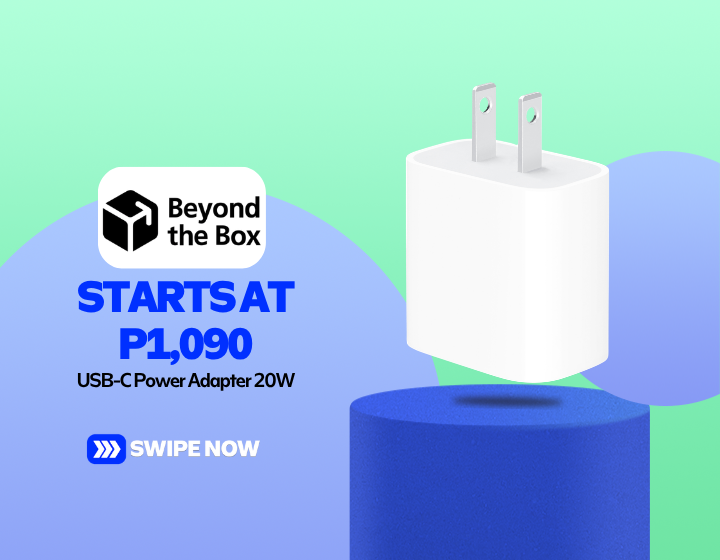 USB-C Power Adapter 20W starts at P1,090