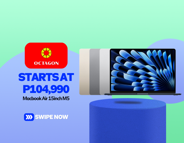 Macbook Air 15inch M5 starts at P104,990