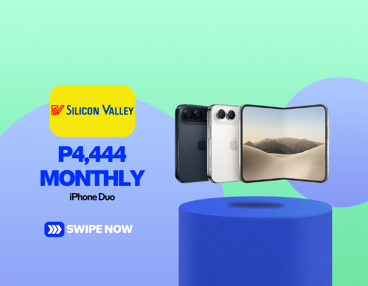 P4,444 Monthly on iPhone Duo