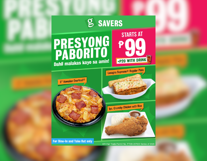 G Savers: Greenwich’s best-selling trio starts at P99