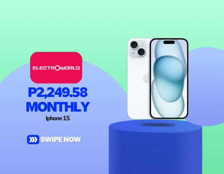 P2,249.58 Monthly on Iphone 15