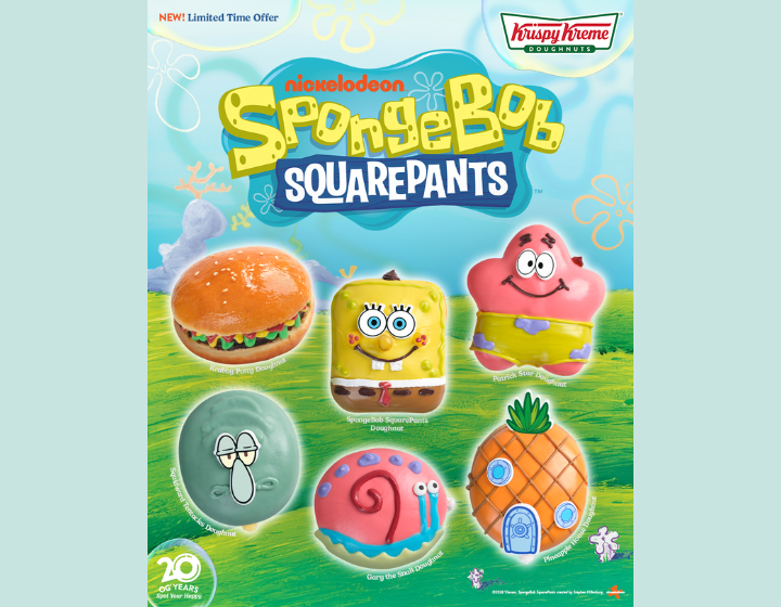 NEW SpongeBob Doughnut Collection starting at P80