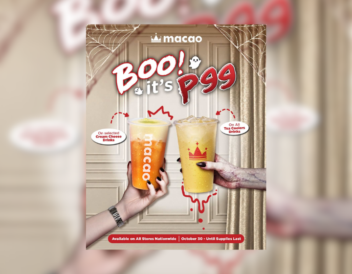 Cream Cheese Drinks & all Tea Coolers for just P99