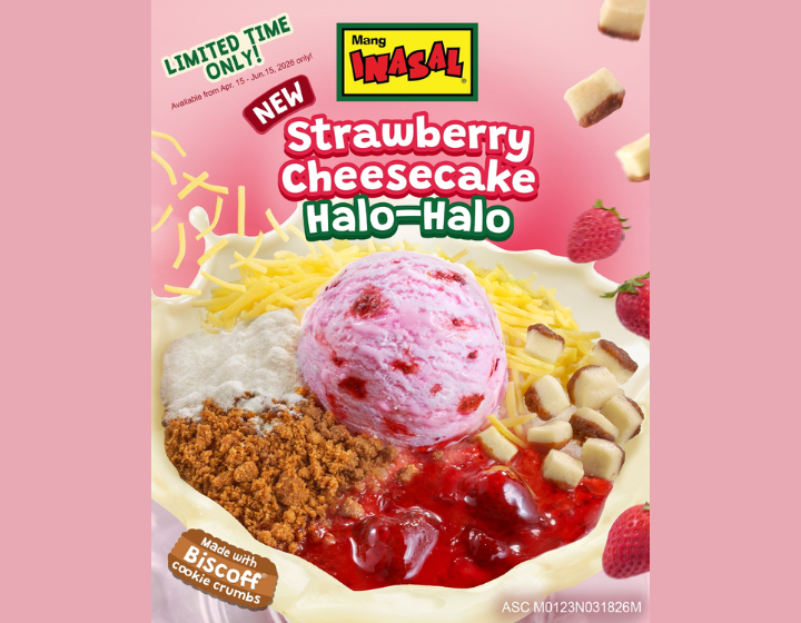 Strawberry Cheesecake Halo-Halo Starts at P107