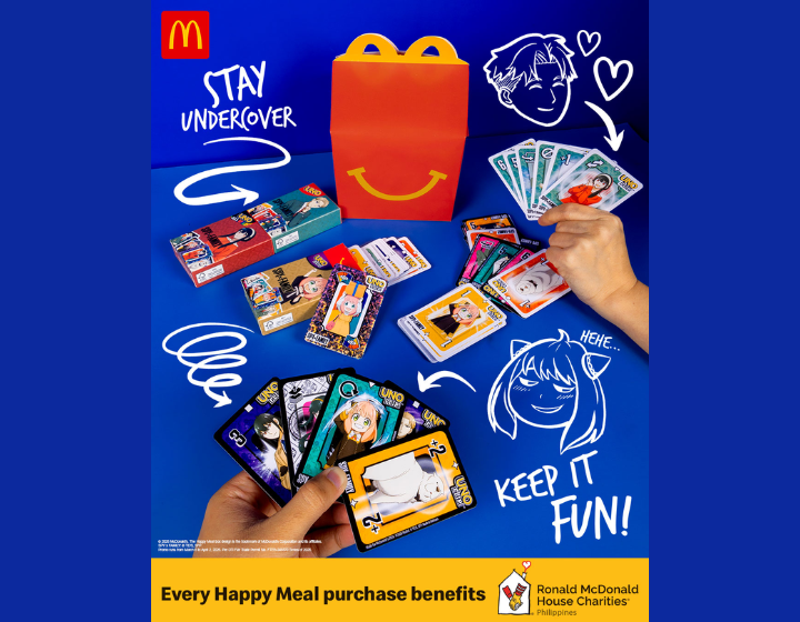 Collect All 6 UNO x Anime Card Games at McDo