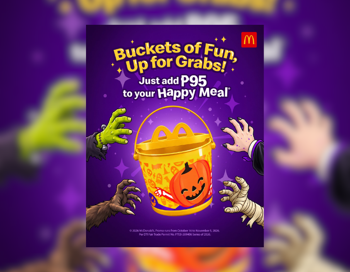 NEW Boo Bucket with ANY Happy Meal purchase + ₱95