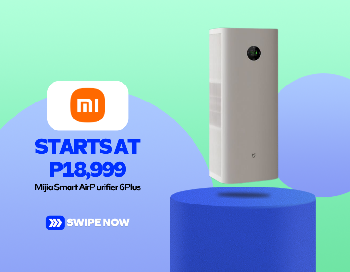  Mijia Smart AirP urifier 6Plus starts at P18,999