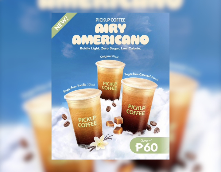 Airy Americano starts at P60