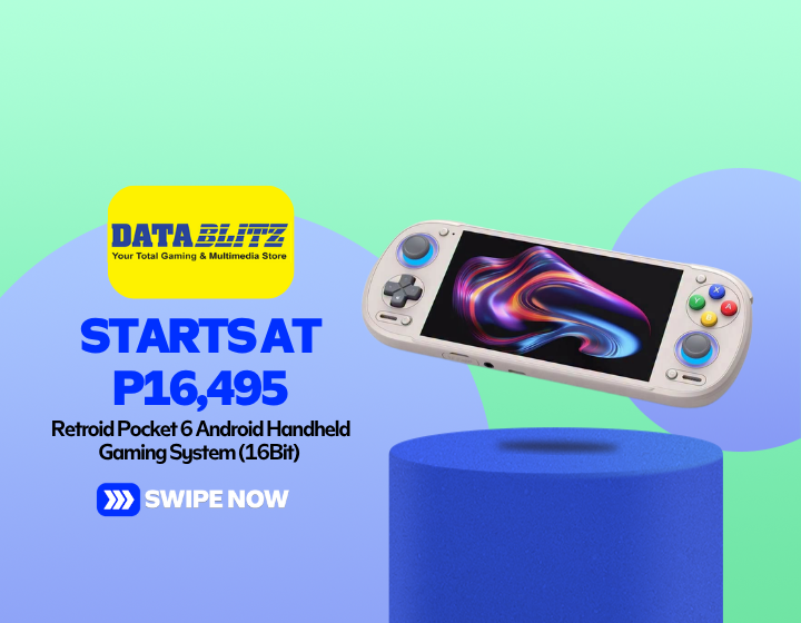 Retroid Pocket 6 Android Handheld Gaming System (16Bit) starts at P16,495