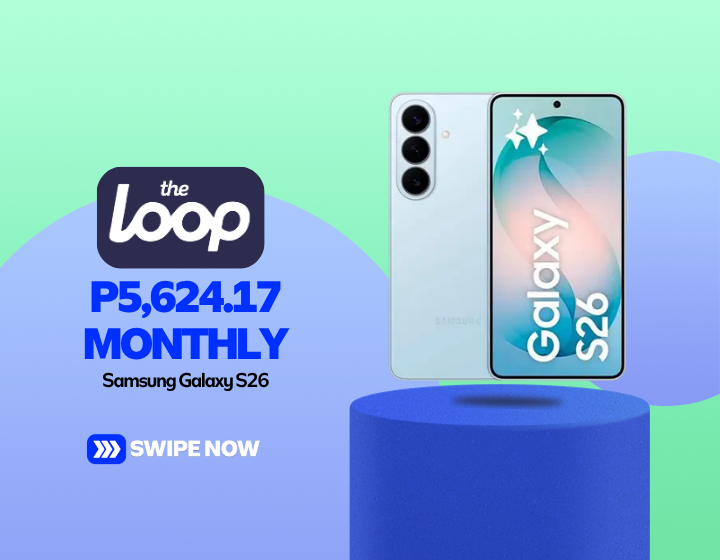 P5,624.17 Monthly on Samsung Galaxy S26