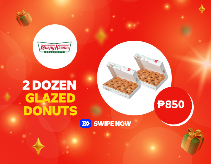 2 Dozen Glazed Donuts from Krispy Kreme