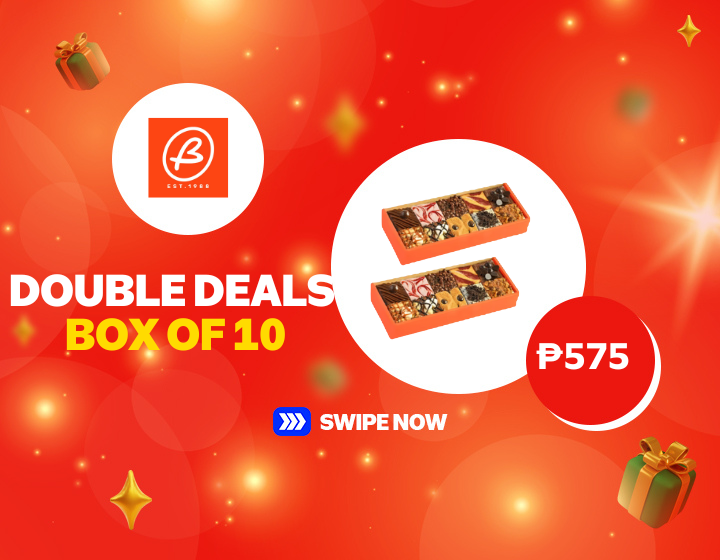 Brownies Unlimited Double Deals Box of 10 for P575