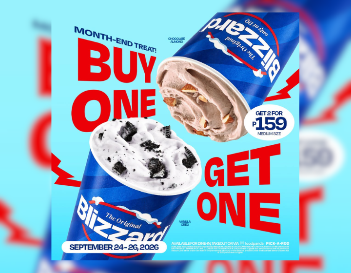 Buy 1 Take 1 Starts at P159
