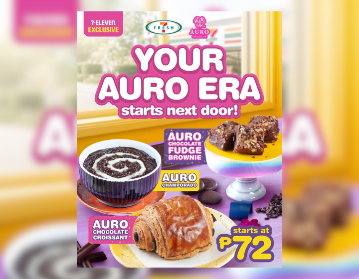 7-Eleven Philippines' Auro chocolate desserts starts at P72