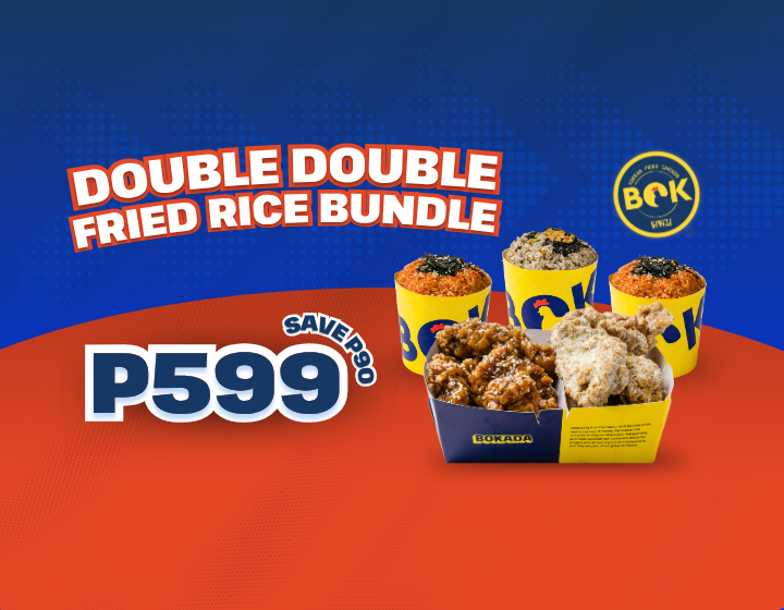 Save P90 on Double Double Fried Rice Bundle