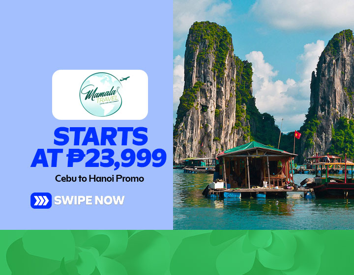 Direct Flight - Cebu to Hanoi Promo starts at P23,999 per Person