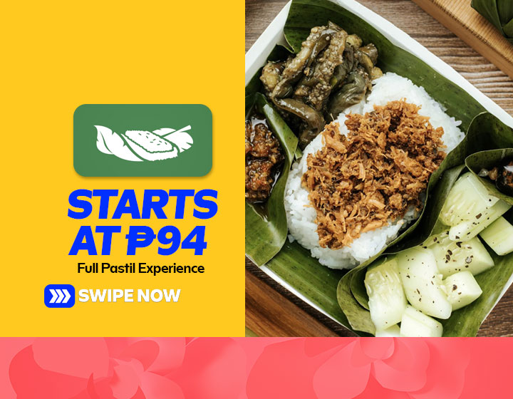 Full Pastil Experience starts at P94