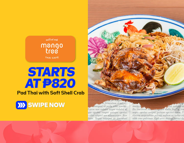 Pad Thai with Soft Shell Crab starts at P820