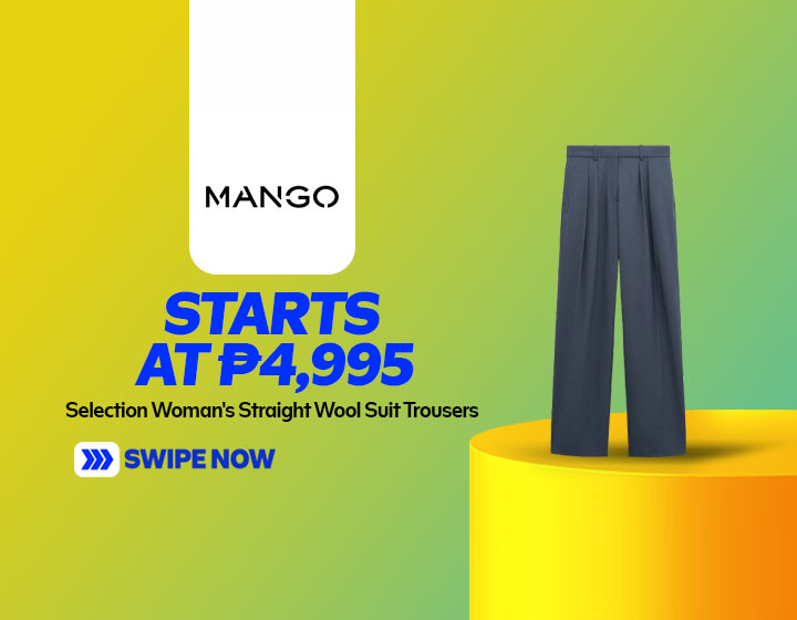 Selection Woman's Straight Wool Suit Trousers starts at P4,995
