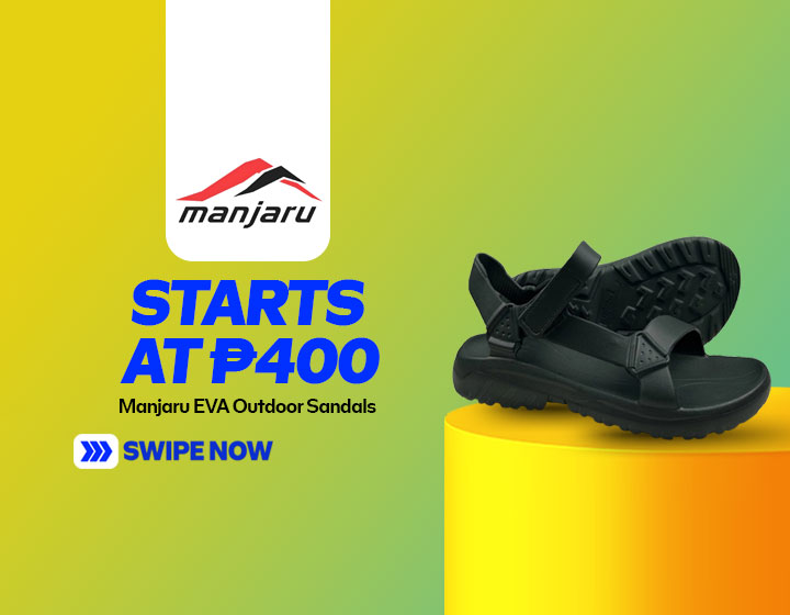 Manjaru EVA Outdoor Sandals start at P400