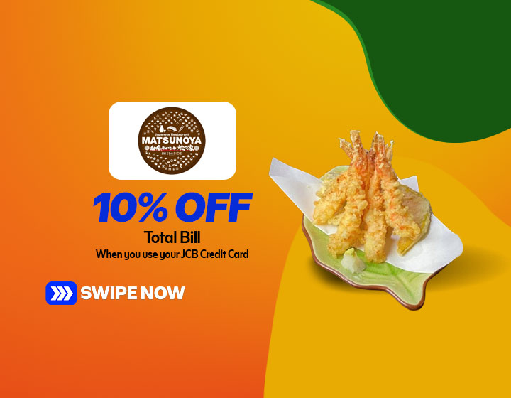 Enjoy 10% Off with your JCB Credit Card