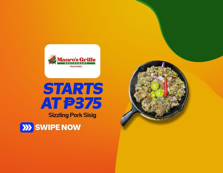Sizzling Pork Sisig starts at P375
