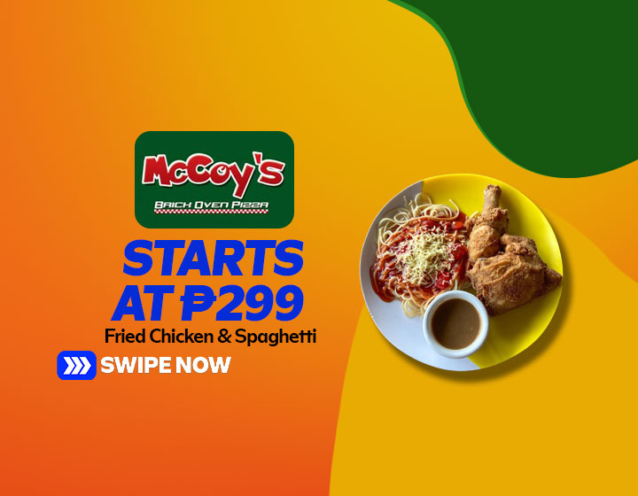 Fried Chicken & Spaghetti starts at P299