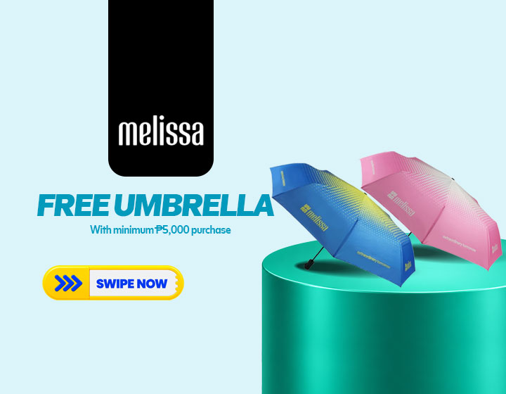 FREE Umbrella with ₱5,000 Spend at Melissa