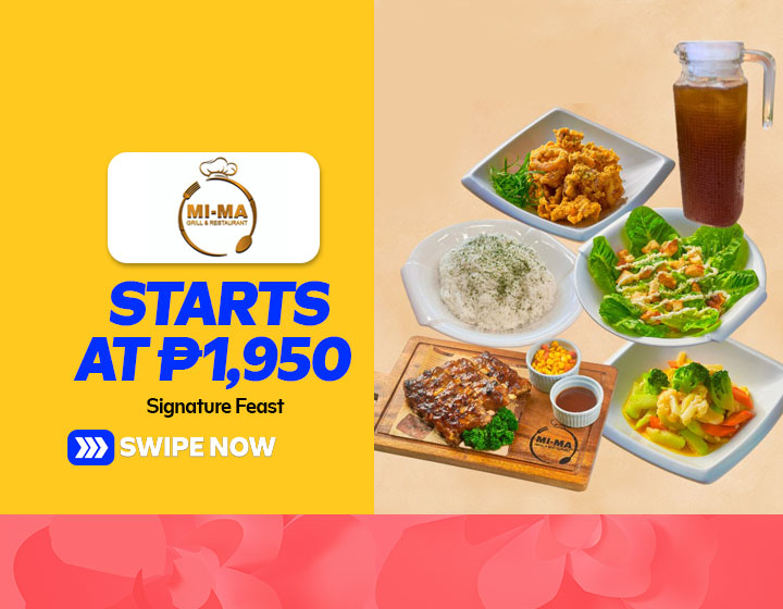 Signature Feast 1 starts at P1,950