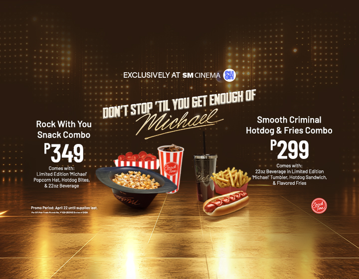 Michael Exclusive Snack Combos starts at ₱299