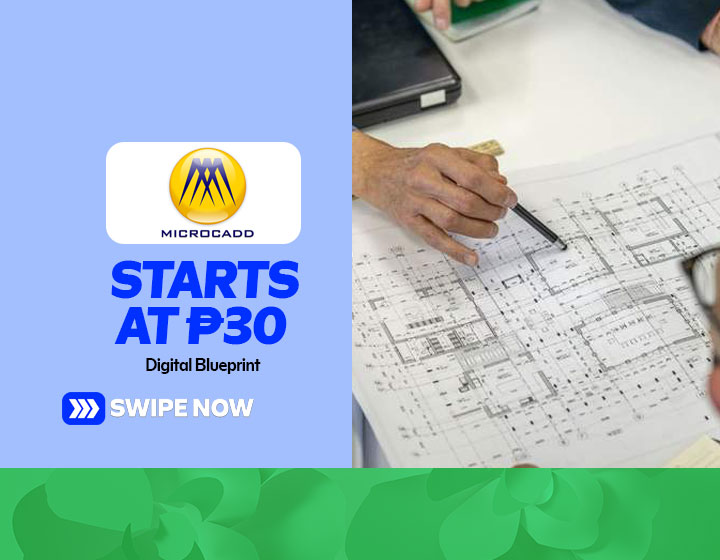 Digital Blueprint starts at P30 per Sheet